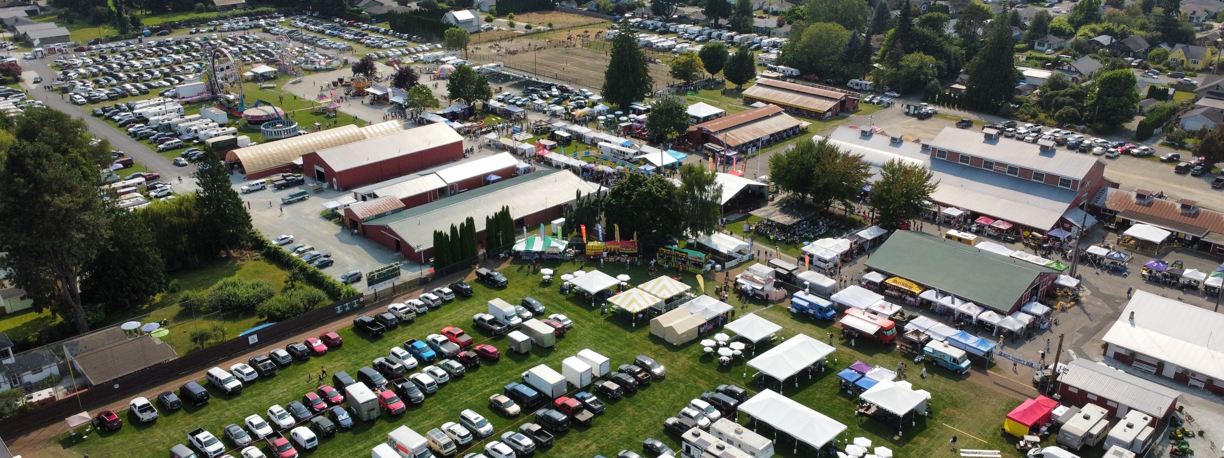 Fair aereal shot